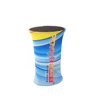 PDYear Cheap Indoor Trade Show Exhibition Aluminum Custom Logo Printing Tension Fabric Square Oval Shape Reception Counter Booth