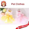 2015 Playful pet dog clothes tutu dress wholesale