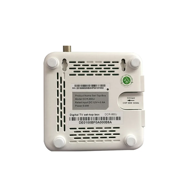 

DCR-860J hd dvb-c mpeg2 H.264 decoding STB dvbc receiver