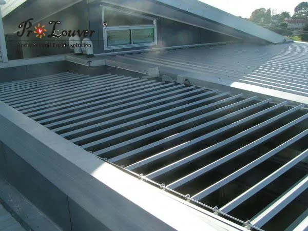 Aluminum outdoor louver,opening roof,pergola covers