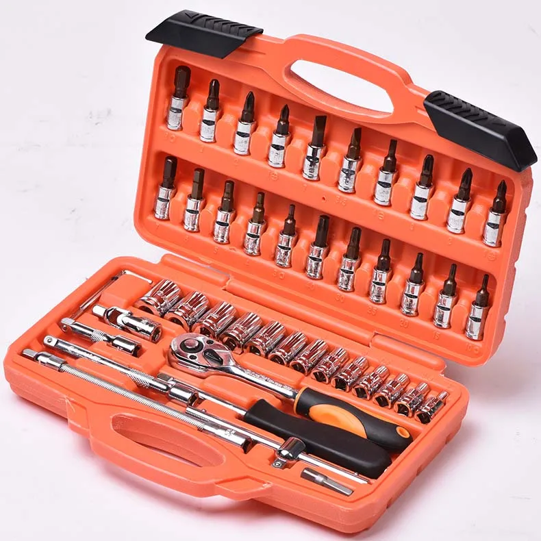 Asaki 46pcs Socket Set Wrench 1/4 Inch Socket Tools Set Buy Socket