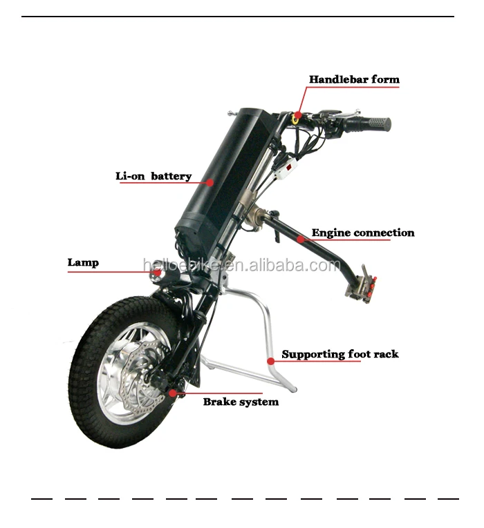 electric assist handcycle