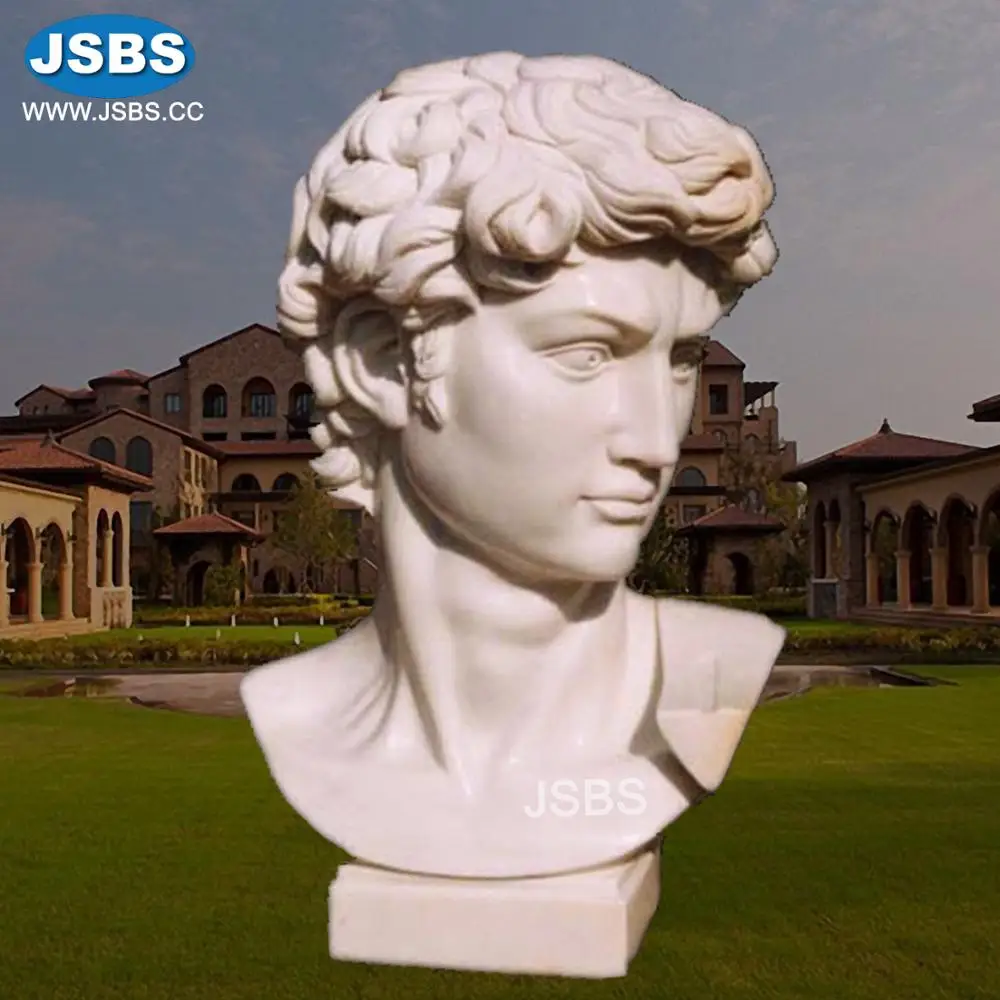 White Marble Stone Famous European David Bust Sculpture Buy David