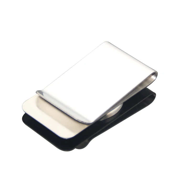 25mm Coin Bezel Stainless Steel Multifunction Pocket Cash Clip Blank