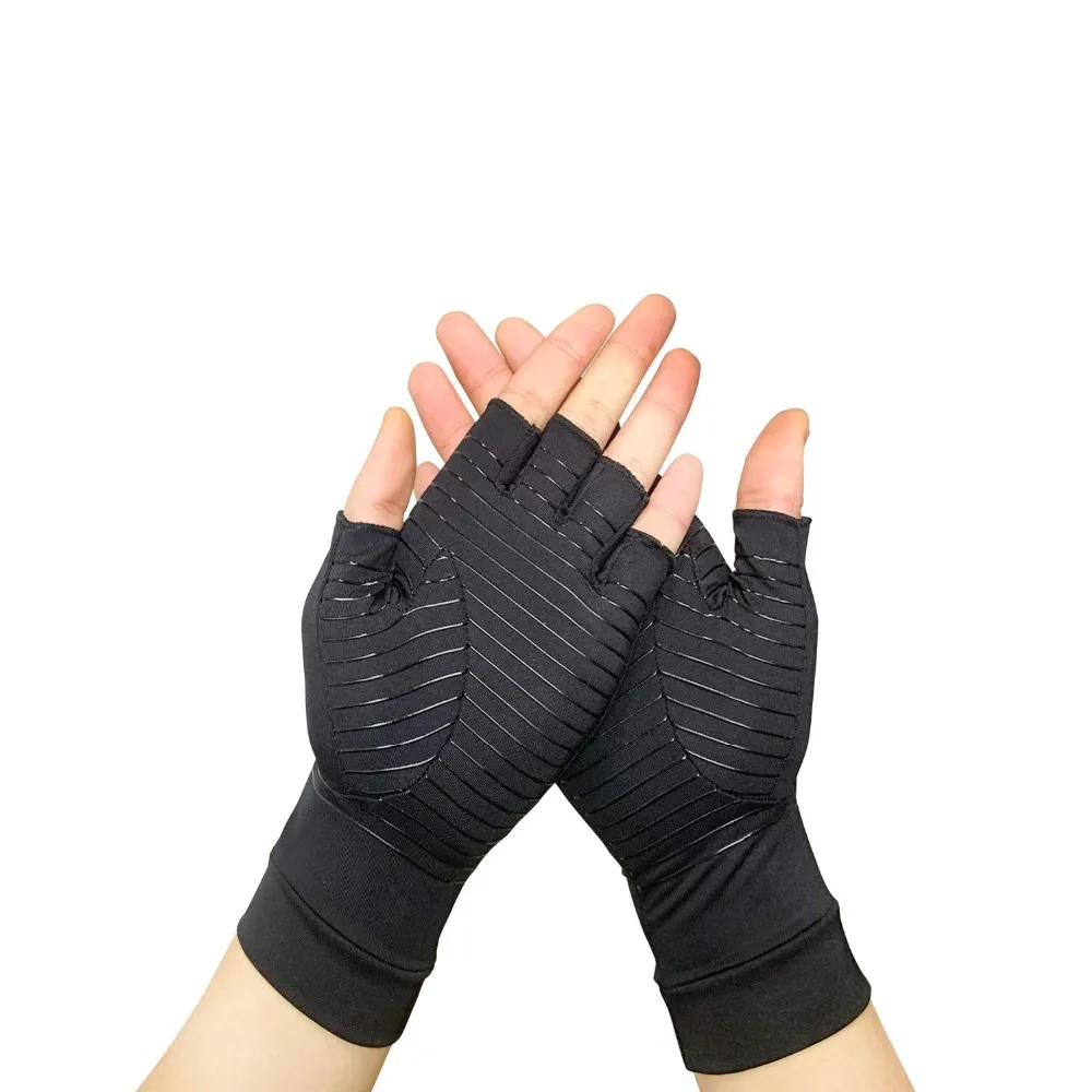 zrwa25 无指运动适合铜压缩关节炎手套