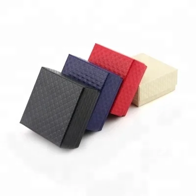 

Paper Boxes Earring Ring Necklace Bracelet Jewelry Set Box, As pictures