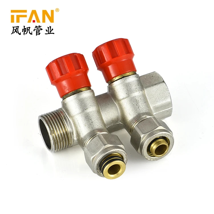 Ifan Brass Fittings 4 Ways Manifold Pex Pipe Manifold For Pex Al Pex Pipe Buy Brass Fittings