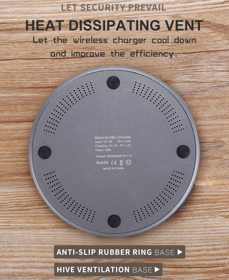 
Fashional New Wireless Charge Multiple Functions And Colors 