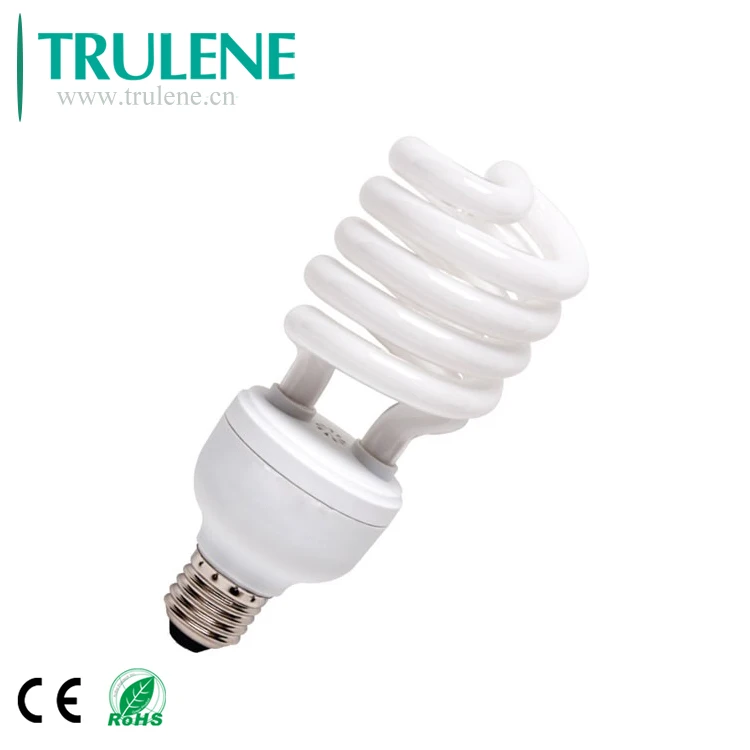 CFL lighting Half Spiral Energy Saving Residential Housing Fluorescent Light Bulb 65W 6400k