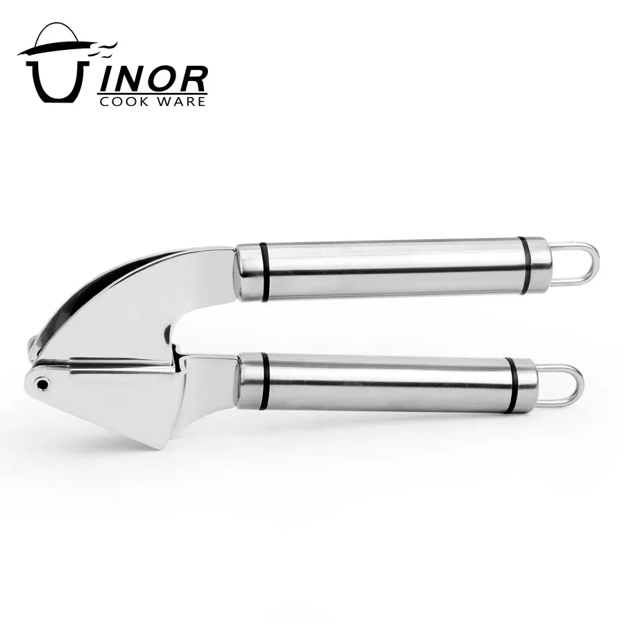 

hot sale peeler set stainless steel garlic press for kitchen use, Silver