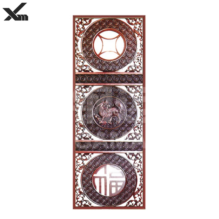 
carved metal feature material panels 