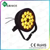 18*18W 6in1 RGBWAUV with powercon in and out flat slim pro led par