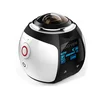 2017 Hot-Sale VR 360 Degree camera smartphone WIFI remote setting ultra hd 4k action camera