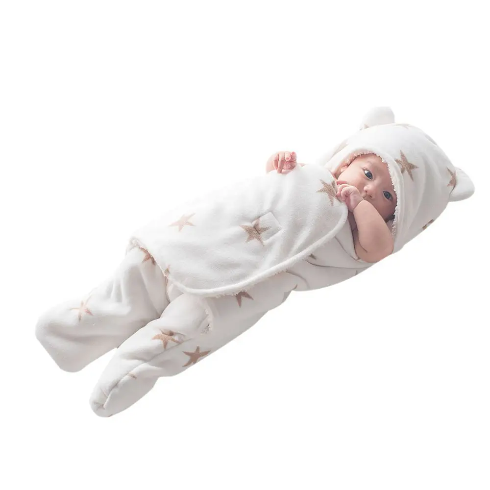 fleece velcro swaddle