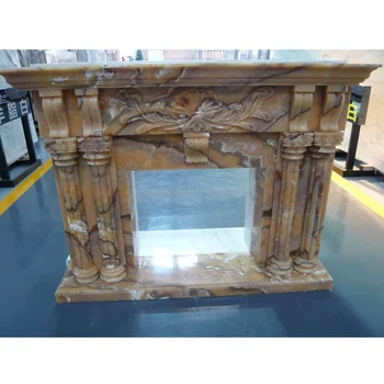 Chimeneas De Marmol Precios Onyx Marble Surround Stone Fireplace