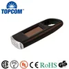 Personalized Light Solar Power Key Chain Flashlight With 2 LED