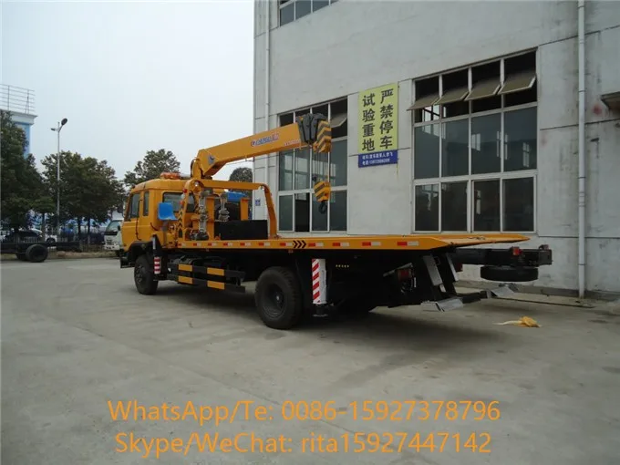 Recovery Crane Truck 5 Ton 8 Ton,360 Degree Rotation Lifting Arm Crane