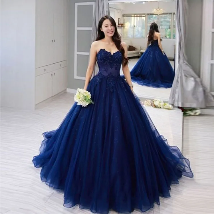 New Fashion Party Wear Long Ball Gown 