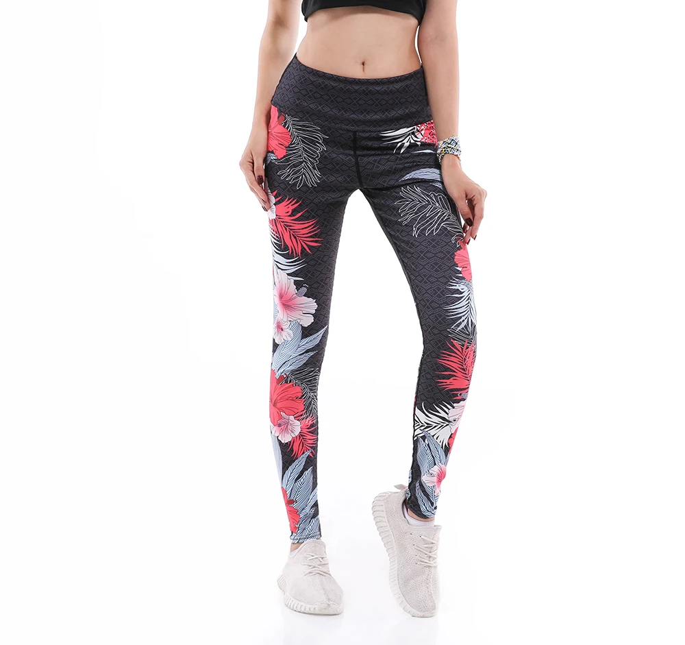 

drop shipping Women Fitness Yoga Pants Leggins Gym Clothing Workout Running Sport Leggings