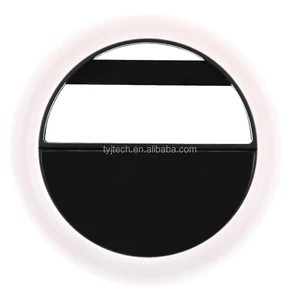 Accept Customer LOGO 2048 Hot Sell Universal Circle Selfie LED Ring Light For Mobile Cell Phone Ring Light Photography