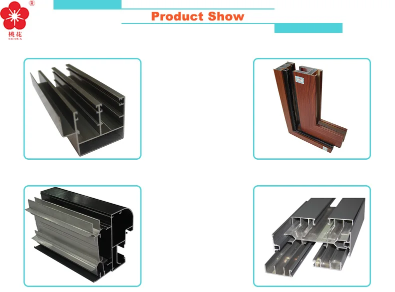 China metal window frame commercial aluminum window frames price of window frame