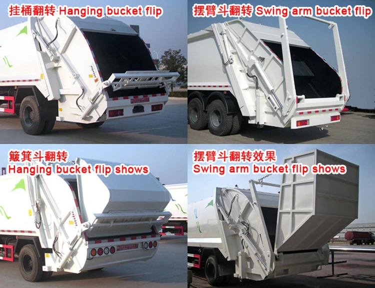 Forland 4x2 Mini Garbage Compactor/rubbish Collector Multi Function