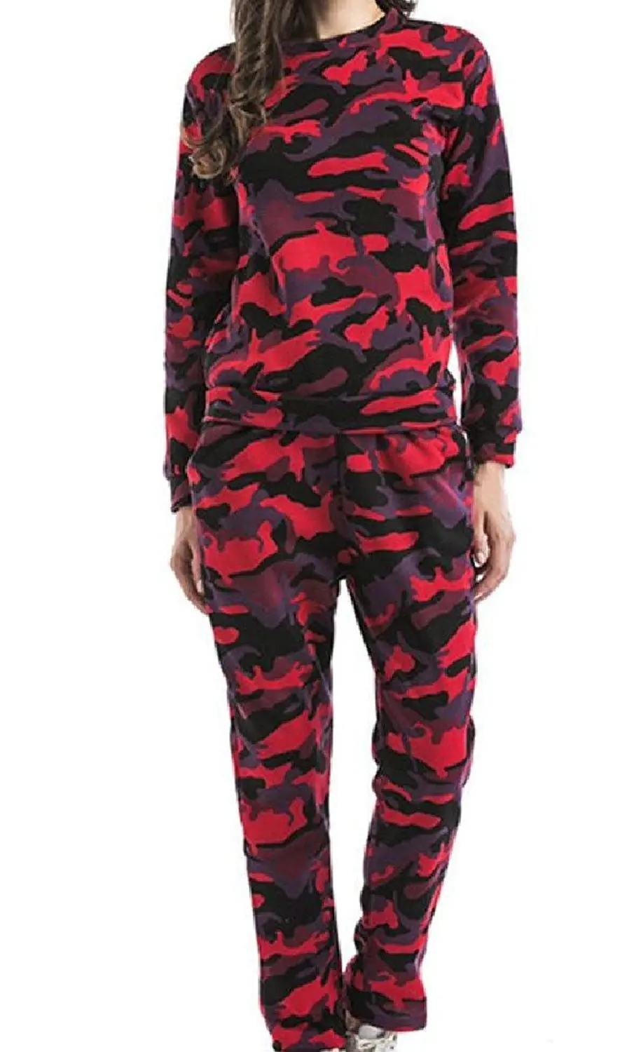 camo tracksuit bottoms women's