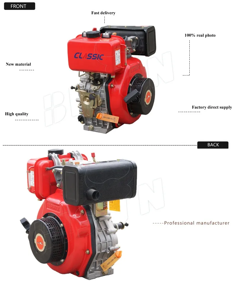Bison China 186f Generator Spare Parts Big Fuel Tank Diesel Engine Portable 13hp Air Cooled 186f Diesel Engine Buy Auto Engine Parts Cool Product On Alibaba Com