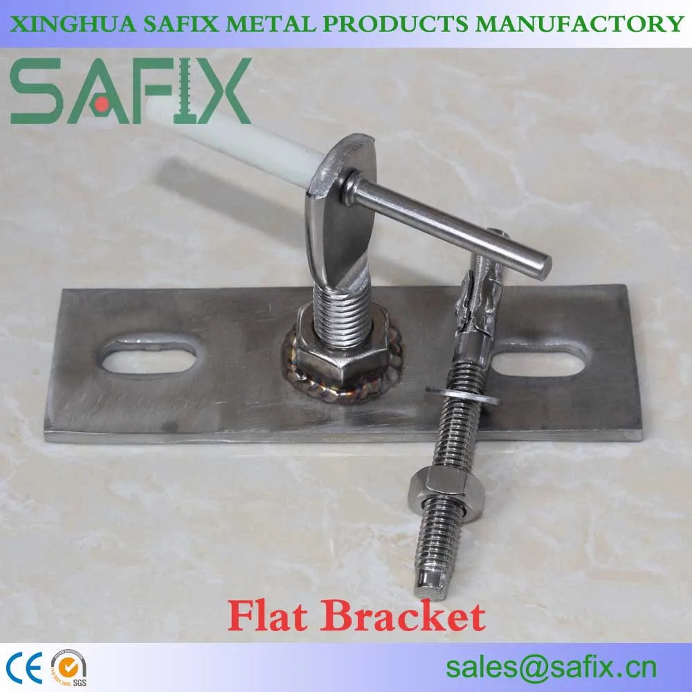 
AISI304/A2 ANSI316L/A4 Stainless Steel Flat Head Eye Bolt/Stone Cladding accessories for Marble Fixing System 