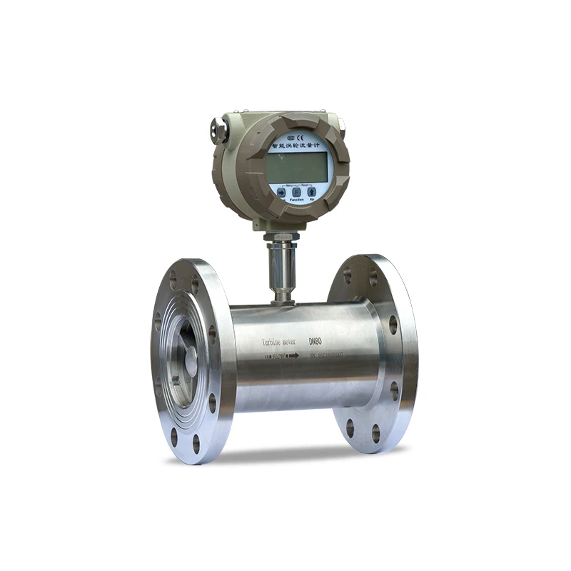 DN10 - DN300 Flow Meter Nitrous Oxide Nitrogen Propane Gas Flow Meter With LCD Display