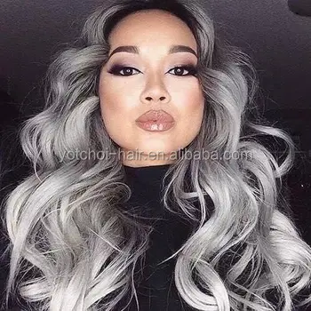 2015 High Quality Wholesale 100 Gray Hair Dye Grey Yak Hair