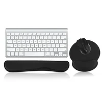 

Memory Foam Keyboard Wrist Rest Pad and Ergonomic Mouse Pad with Wrist Support for Computer Laptop Mac and Non Slip,Safe,Pain Re