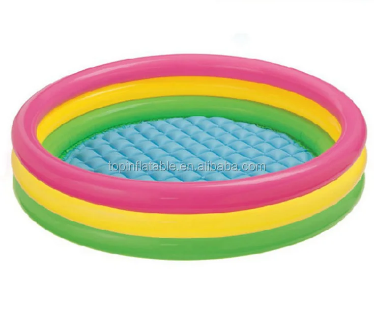 

Pink,blue,green color choice and 75x75x38 cm or custom size size product size inflatable child & kids swimming pool, Oem