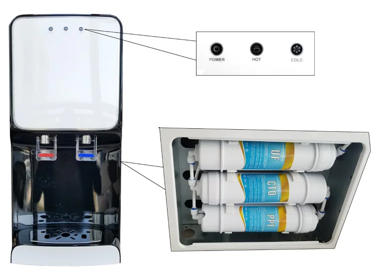 Counter Top Tankless Purified Water Dispenser Water Cooling Dispenser Buy Purified Water