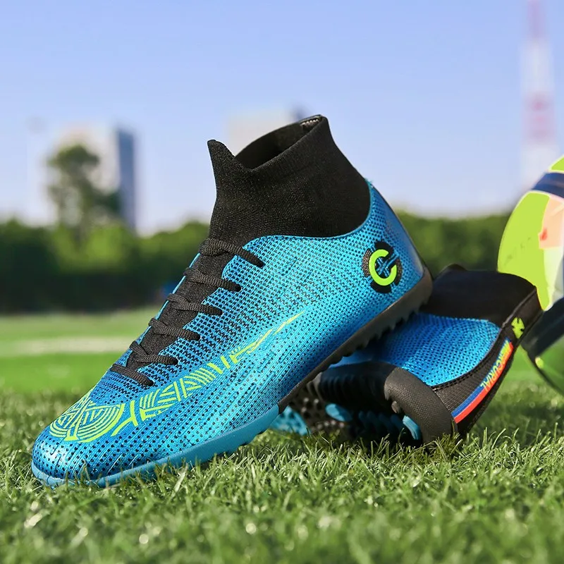 Qufeng High Quality Wear Resisting Soccer Shoes Football Soccer Boots ...