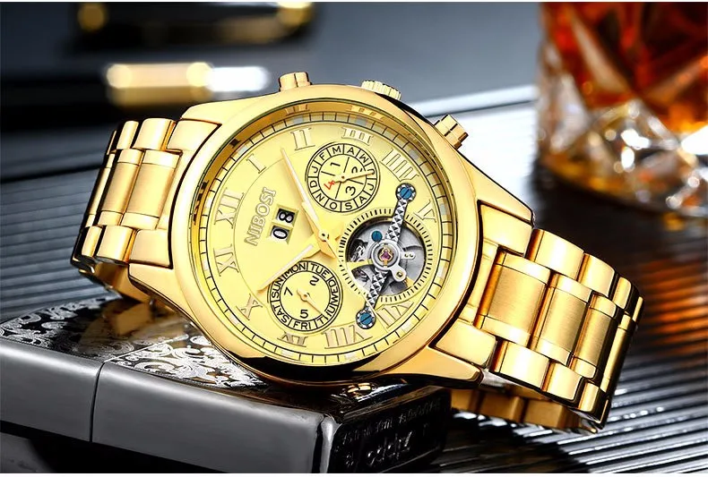 nibosi automatic watch