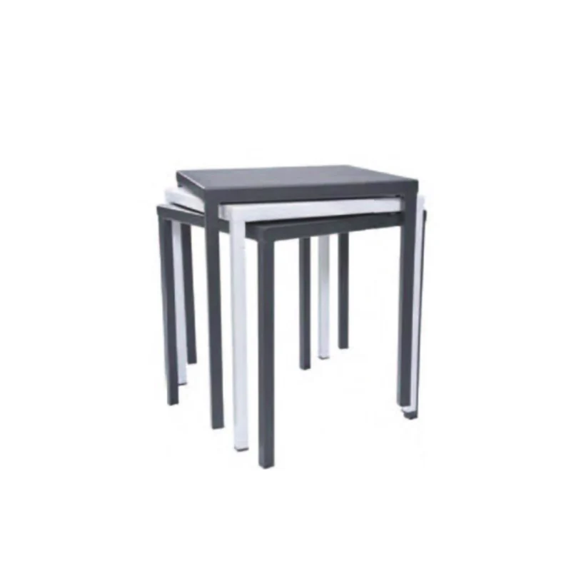 Cheap New Design Plastic Table Restaurant Stackable Dining Table Buy