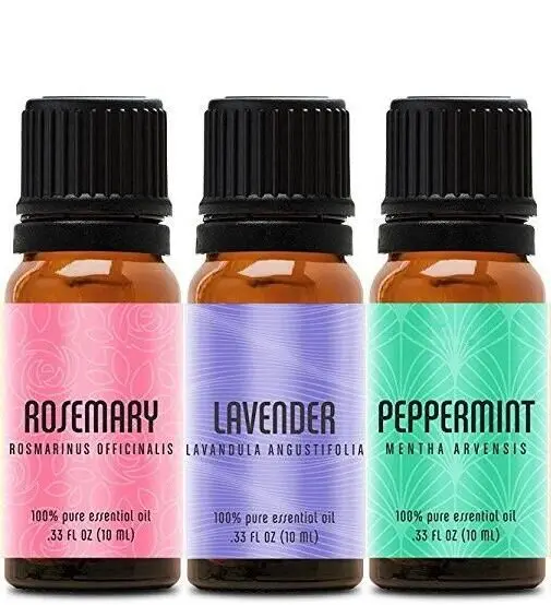 aromatherapy 禮品套裝-包括薰衣草橙薄荷,檸檬, 迷迭香精油