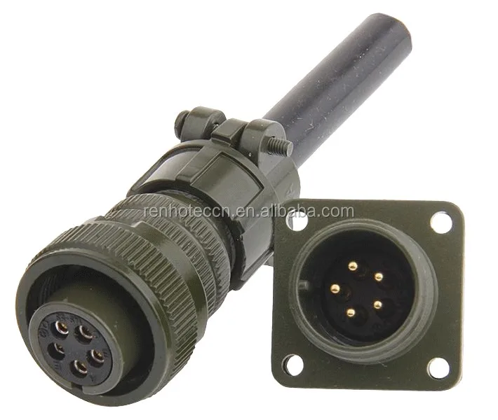 Military Spec Connector 2 5 7 Pin Ms 3106a 14s 5s 3102a 14s 5p Male Female Waterproof Optic