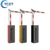 car parking lot folding road security barriers