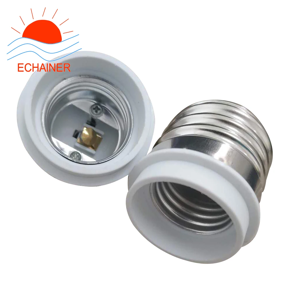high quality e40 to e27 lamp light holder socket lamp adapter lamp converter