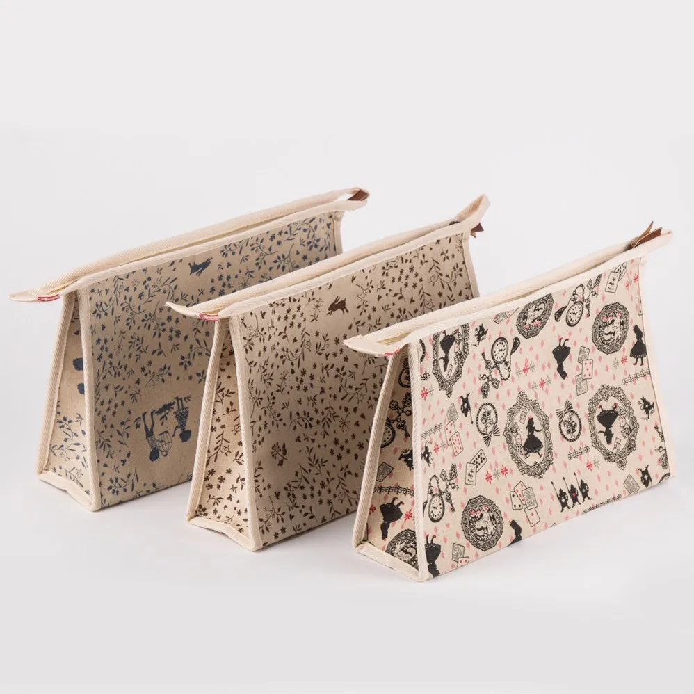 Fashion Design Wholesale Canvas Cosmetic Bag For Ladies Makeup Buy Wholesale Canvas Cosmetic