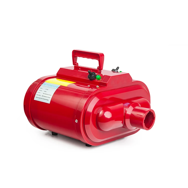 
Fast red professional high velocity blower pet grooming dryer 