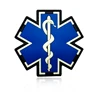 Medic Paramedic Star of Life Morale Tactical PVC Touch Fastener Patch