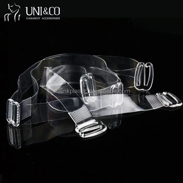 

Multiway Transparent Clear Bra Plastic Strap Connector for Bikini