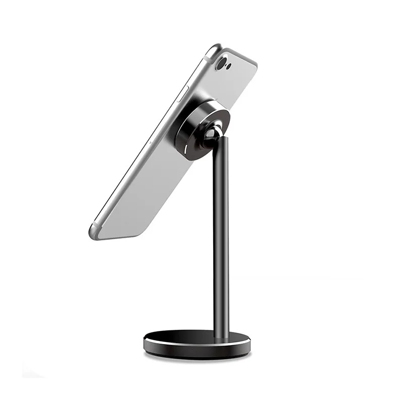 

Licheers 360 degree rotating desktop magnetic tablet holder stand magnetic phone holder cellphone mobile phone magnetic holder, Black;silver;rose gold;gold