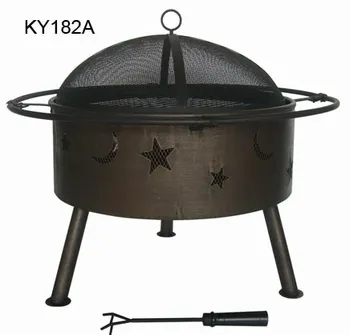 Outdoor Classics Bronze Crossweave Fire Pit Brazier Bunnings View