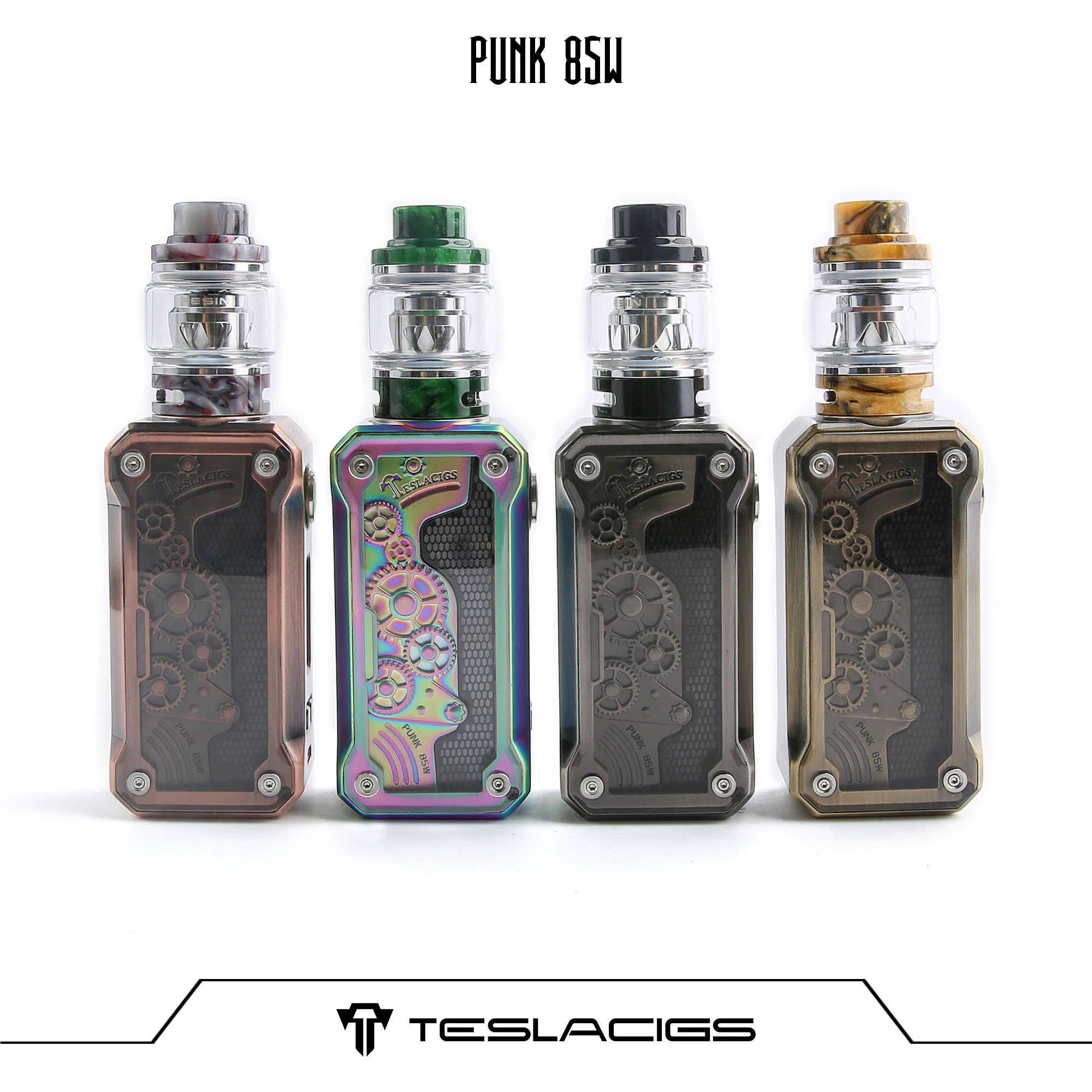 tesla classic box mod kit punk 85w kit from teslacigs