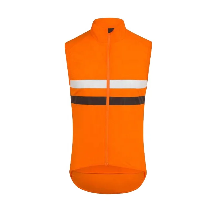 New High Visibility Reflective Windproof Cycling Gilet Men Or Women