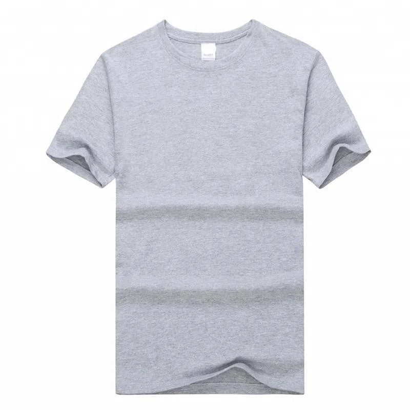 
Free sample custom logo 4.9 oz 32 s 100% cotton custom plain t shirts for printing 